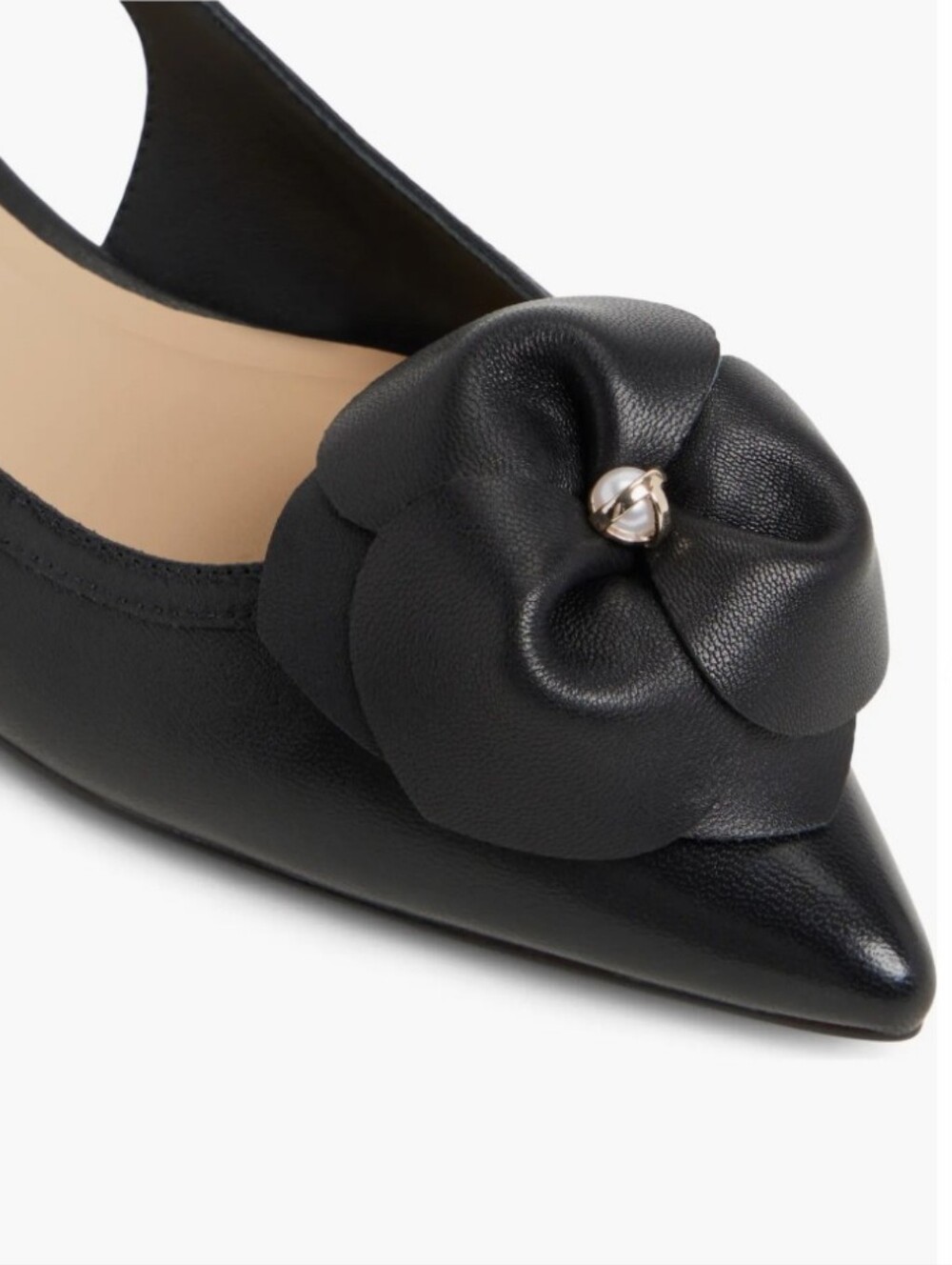 NWOB Ted Baker London Lili Rose Pointed Toe Slingbacks Flat. Size 6.5 - Picture 6 of 15